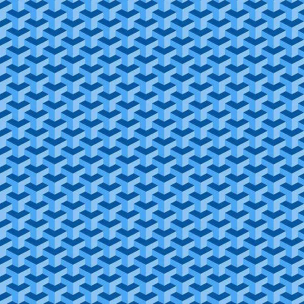 青の 3 d パターン — ストック写真