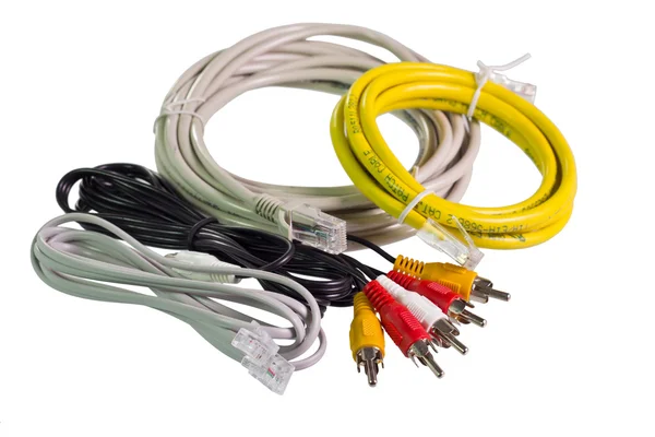 Kabloları ve telleri — Stok fotoğraf