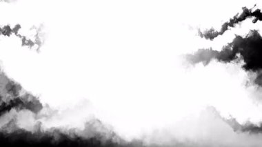 Soyut siyah ve beyaz mürekkep üst kenardan damlar ve çerçeveyi organik ve dokulu bir animasyonla kaplar. Bu ideal bir geçiş efektidir. Mat ya da mat olarak kullanmak için mükemmeldir.