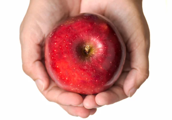 Červené jablko 2 — Stock fotografie
