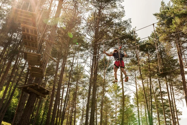 Parco avventura — Foto Stock