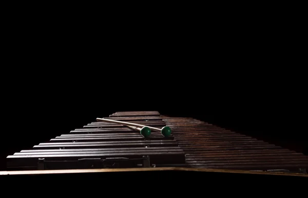 ksilofon ile iki mallets