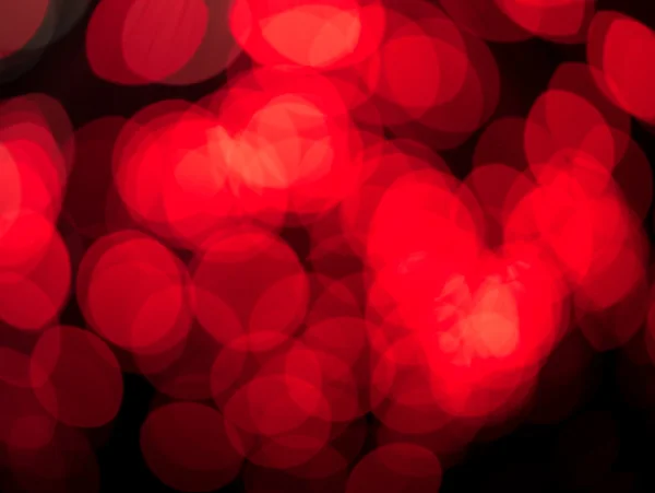 Dark Red Bokeh Lights — Stock Photo, Image