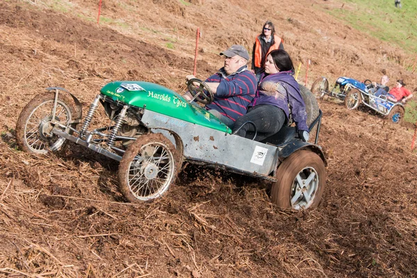 Car Hill Climb Competition — Stock Photo, Image