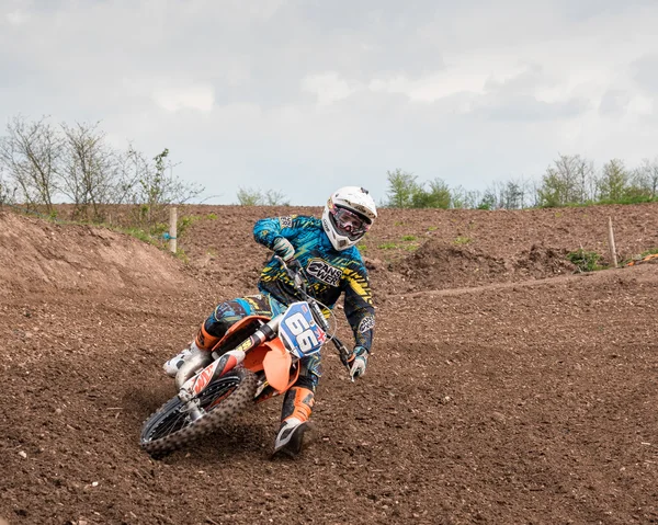 Motocross Competition Rider — Stock Photo, Image