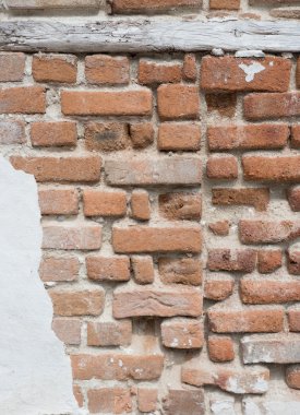 Eski tuğla duvar