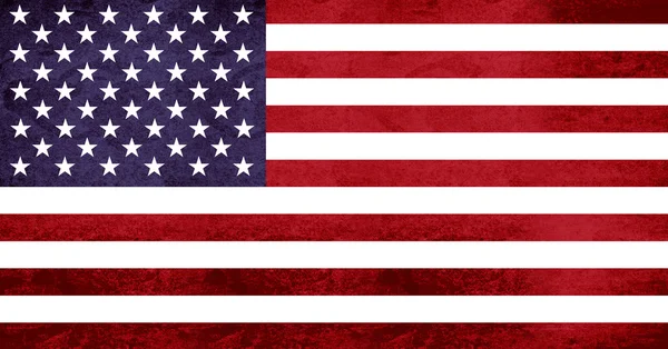 Amerikanischer Flaggengrunge Stockbild