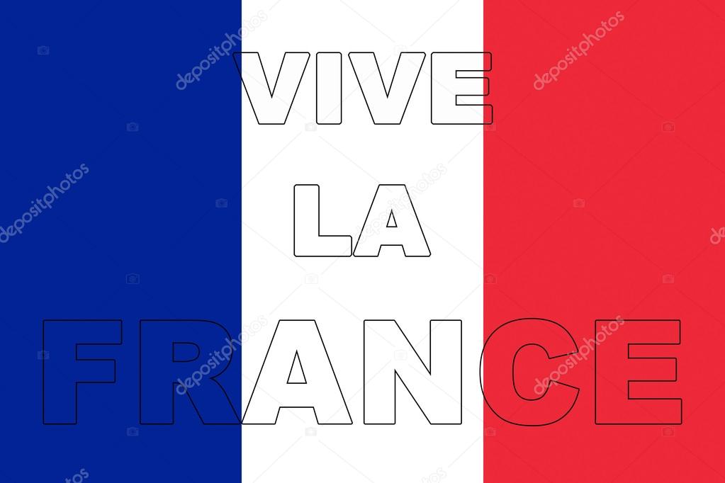 Viva La France Flag Stock Photo C Diverroy 117906908