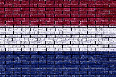 Hollanda grafiti bayrağı.