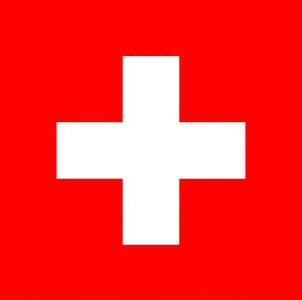 Drapeau de Suisse — Photo