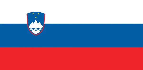 Флаг Словении — стоковое фото