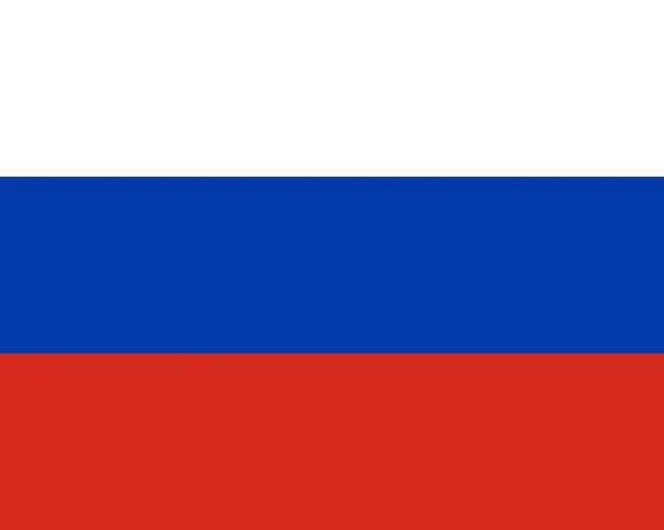 Flagge Russlands — Stockfoto