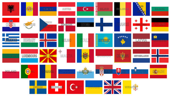 All Flags of Europe