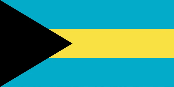 Bahamalar bayrağı — Stok fotoğraf