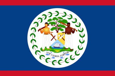 belize bayrağı