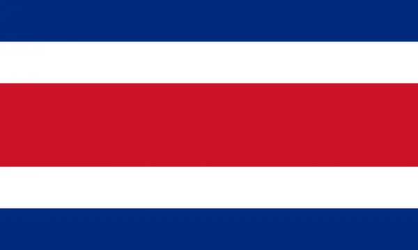 Drapeau du Costa Rica — Photo