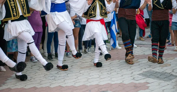 그리스어 춤 — 스톡 사진