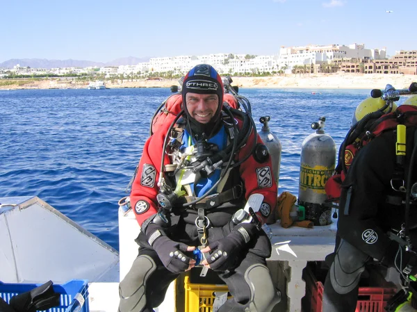 Techniczne Scuba Diver — Zdjęcie stockowe