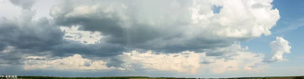 Air Clouds Blue Sky Nature Background Sunset Sun Warm Evening — Zdjęcie stockowe