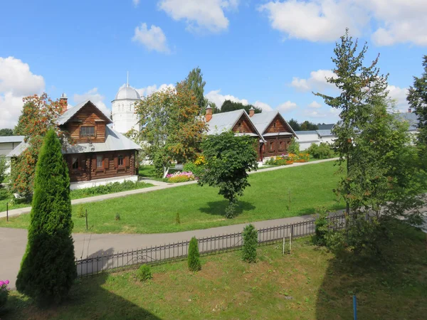 Ciudad Suzdal Han Conservado Edificios Antiguos Arquitectura Iglesias Monasterios —  Fotos de Stock