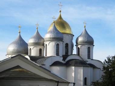 - Rusya. Veliky Novgorod. Kremlin. Aziz Sophia Katedrali.                               