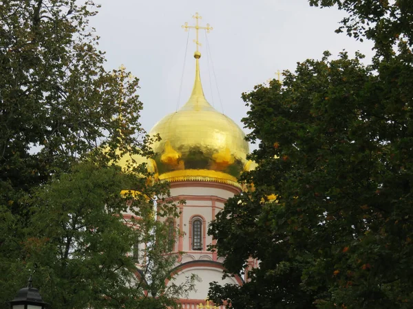 Rusia Valdai Posesiones Del Monasterio Iversky Catedral Asunción —  Fotos de Stock