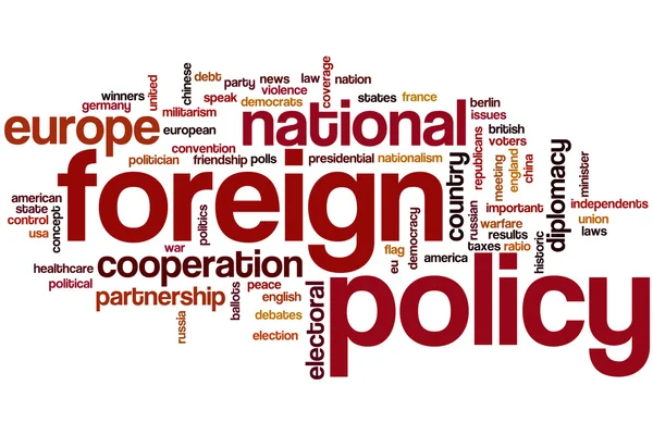 Foreign policy word cloud