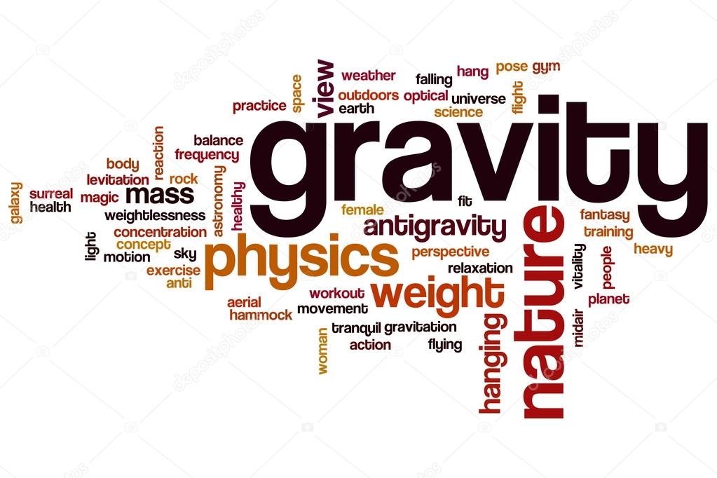 Gravity word cloud — Stock Photo © ibreakstock #100463766