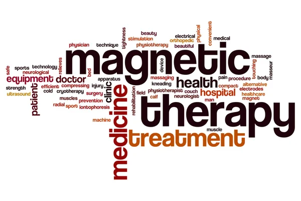 Magnetic therapy word cloud