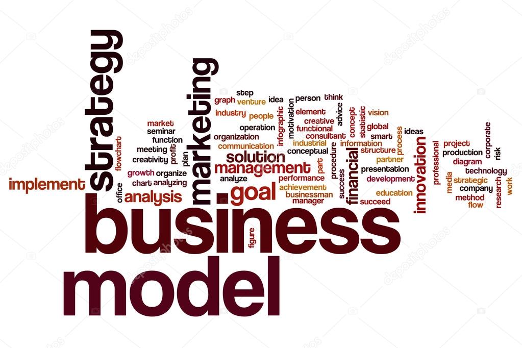 Business model word  cloud  Stock Photo  ibreakstock 99563500