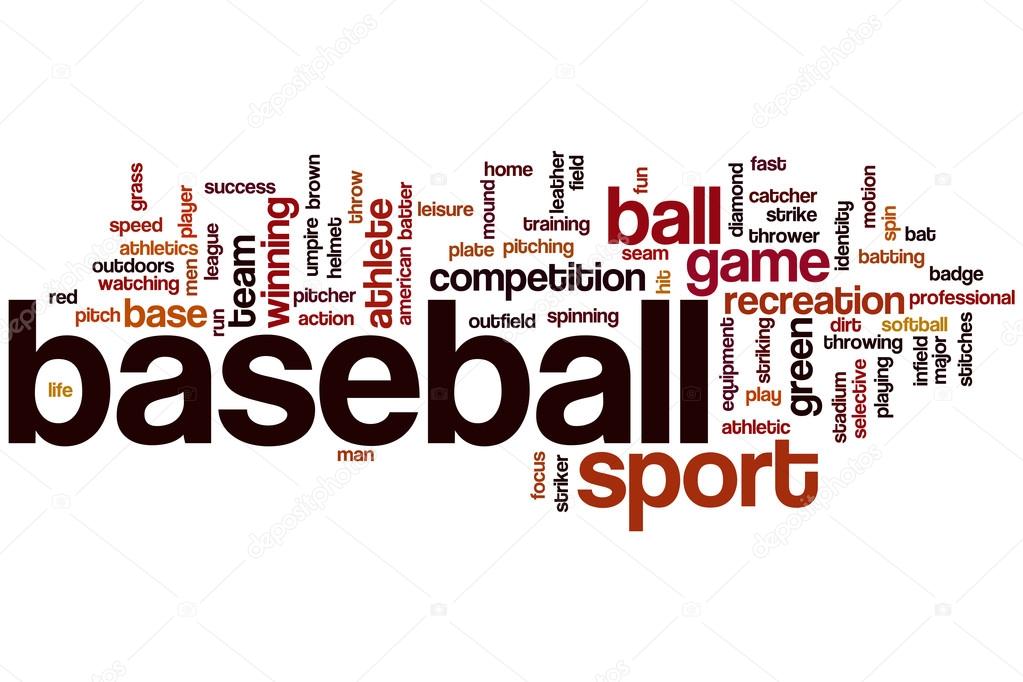Baseball Word Cloud Baseball Word Cloud Stock Photo Ibreakstock 