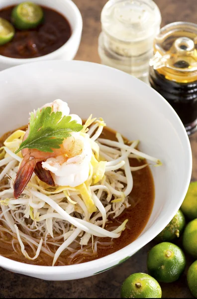 Sarawak vagy Kuching laksa — Stock Fotó