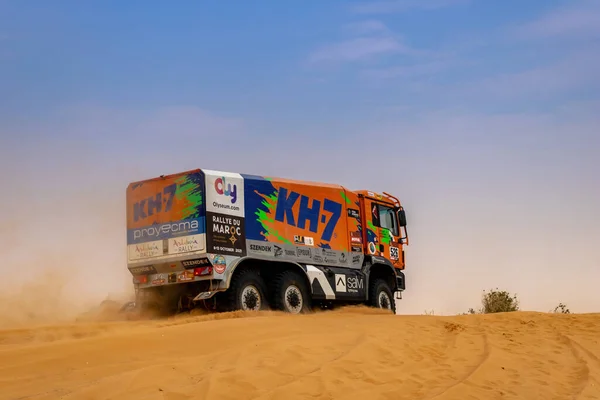 Horimlaa Arabia Saudyjska Stycznia 2021 Man Ciężarówka Wyścigowa Kh7 Epsilon — Zdjęcie stockowe