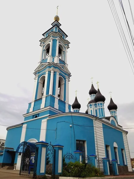 Igreja Dormição Uspenskaya Tserkov Kaluga Rússia — Fotografia de Stock