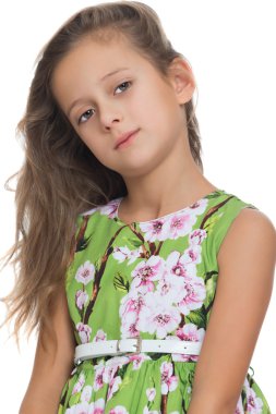 Kız closeup portresi