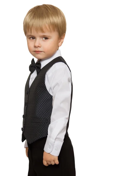 Niño pequeño y elegante —  Fotos de Stock