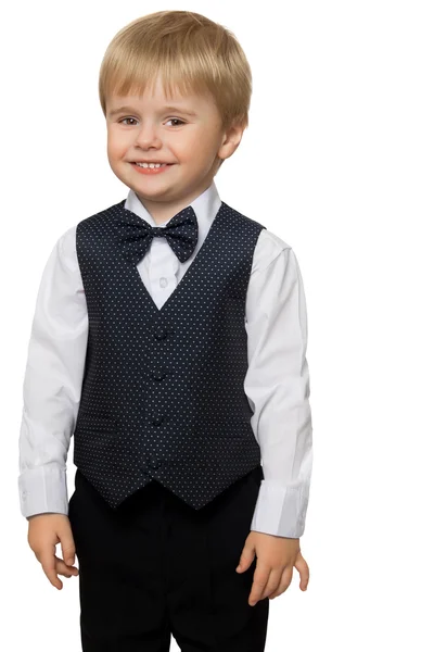 Elegante kleine jongen — Stockfoto