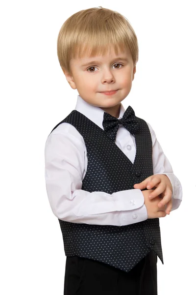 Elegant liten pojke — Stockfoto