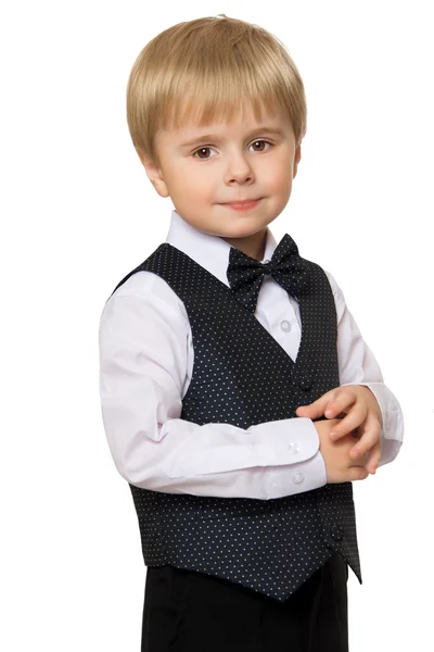 Niño pequeño y elegante —  Fotos de Stock