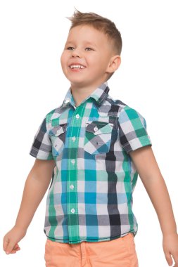 mutlu çocuk gülüyor