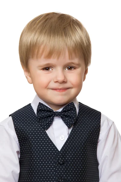 Niño pequeño y elegante —  Fotos de Stock