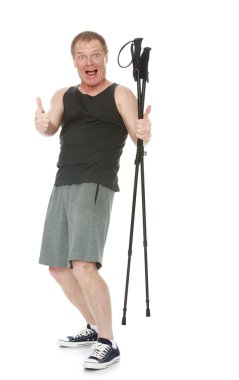 Adam Nordic walking devreye girer