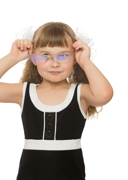 Κοριτσάκι με γυαλιά ηλίου — Φωτογραφία Αρχείου