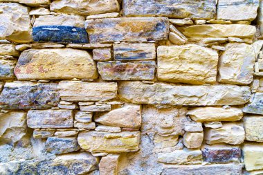 Antik Taş Duvar Doğal Taşlardan Yapılmış, Eski Masonluk