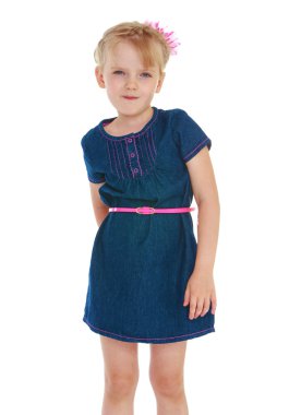 sevimli küçük kız