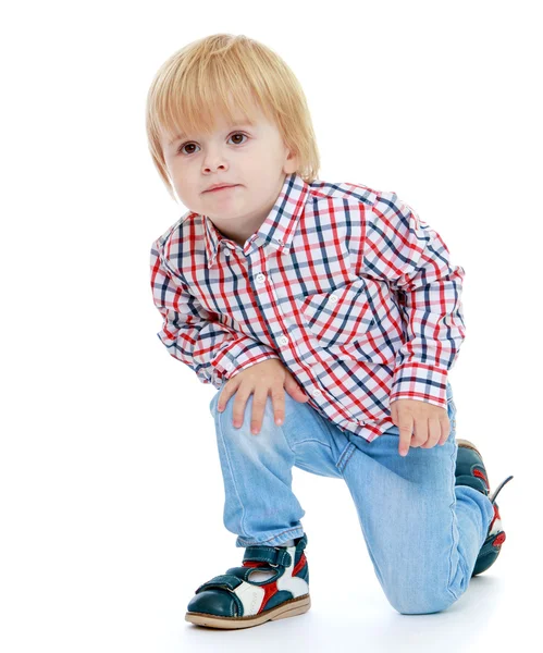 Kleine jongen — Stockfoto