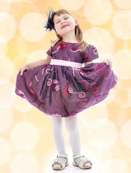 Portrait of a charming young girl — Stock Photo, Image