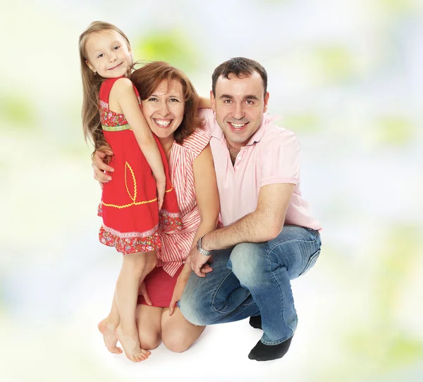 Group of children acrobats — Stock Photo, Image