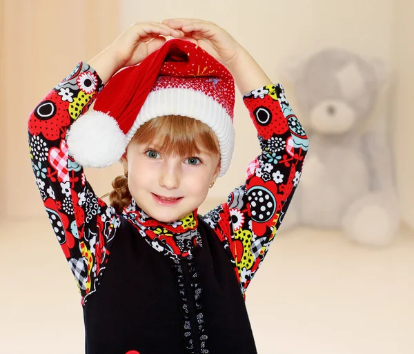 Cheerful little girl — Stock Photo, Image