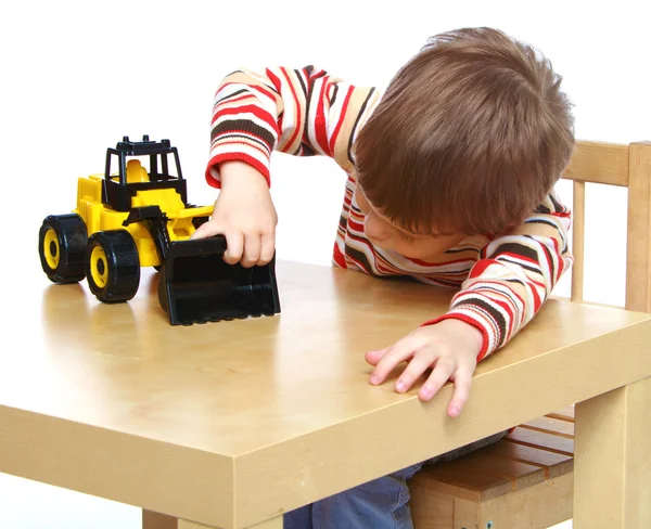 Boy plays — Stock Photo, Image